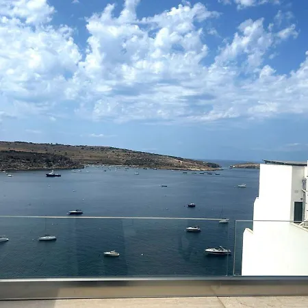 Stunning Seaview Penthouse With Sun Terrace St Paul's Bay